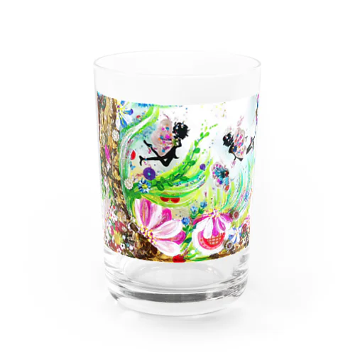 二人の妖精 Water Glass