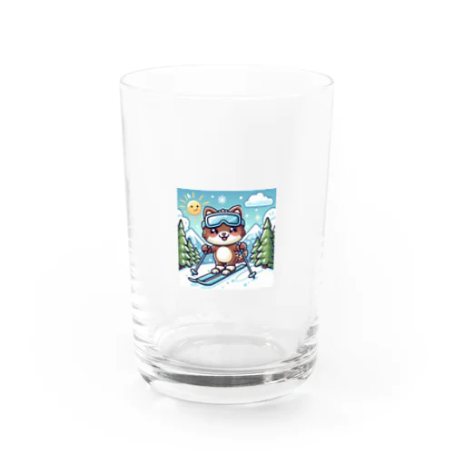 ふわふわねこ Water Glass