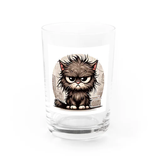 やさぐれ猫トット Water Glass