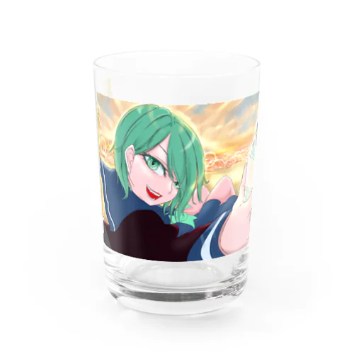 えりっくと制服デート(コップ) Water Glass