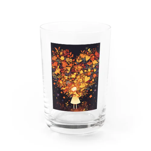 夢の花束　なでしこ1478 Water Glass