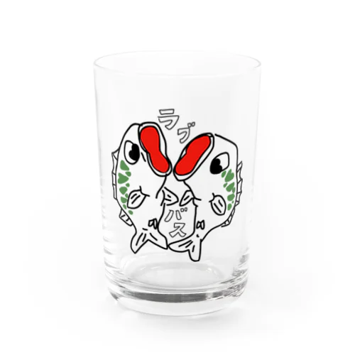 ブラックバス　ラブバス Water Glass