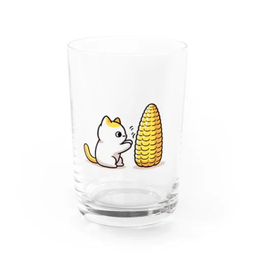 トウモロコシと猫 Water Glass