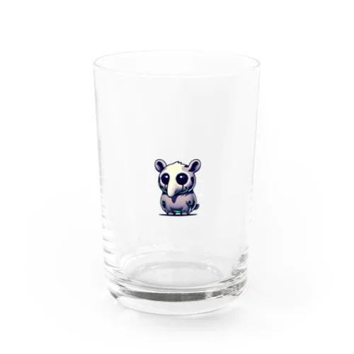 不気味で可愛いバク001 Water Glass