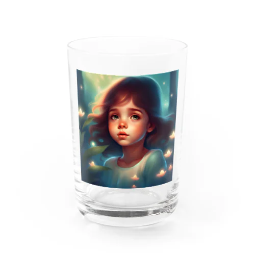 可愛い女の子　儚い　 Water Glass