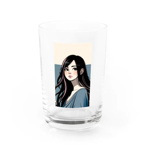 ゆるふわ女子 Water Glass