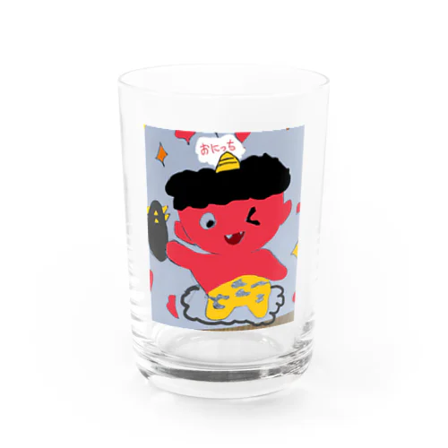 おにっち Water Glass