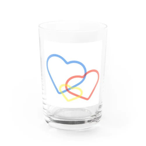 3ハート　あなたと私の未来 Water Glass