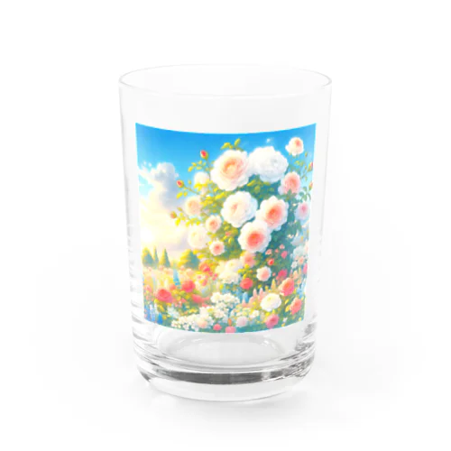 バラ Water Glass