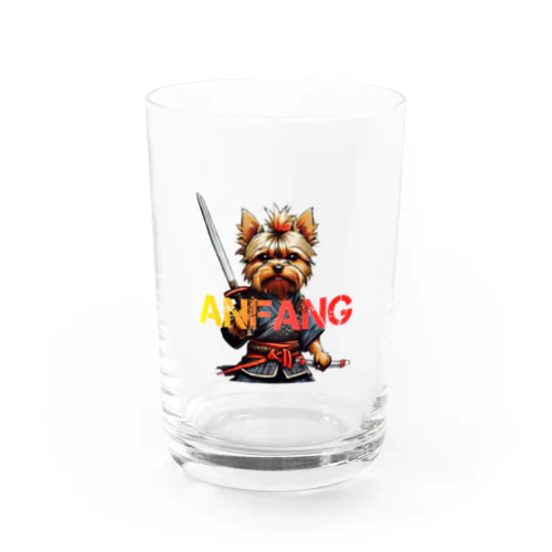 ANFANG SAMURAI YORKIE Water Glass