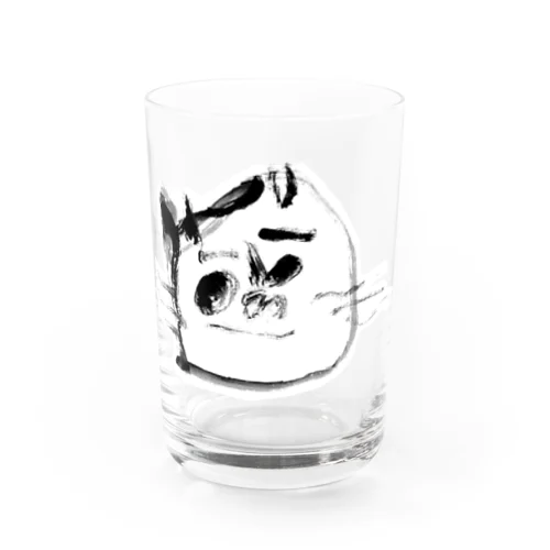 にやり猫 Water Glass