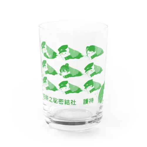 柏餅之秘密結社　護持・2024 Water Glass