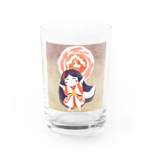 女神ちゃん Water Glass