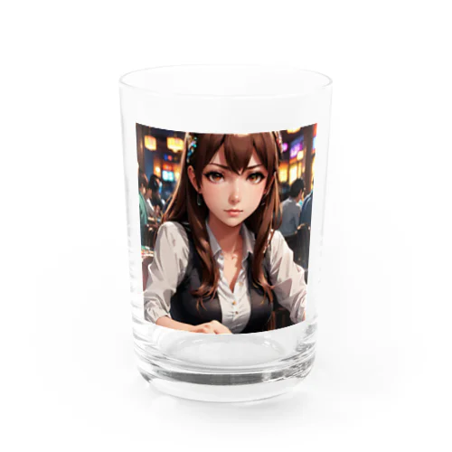 ポーカー美少女さや Water Glass