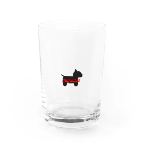 miyavies dog Water Glass