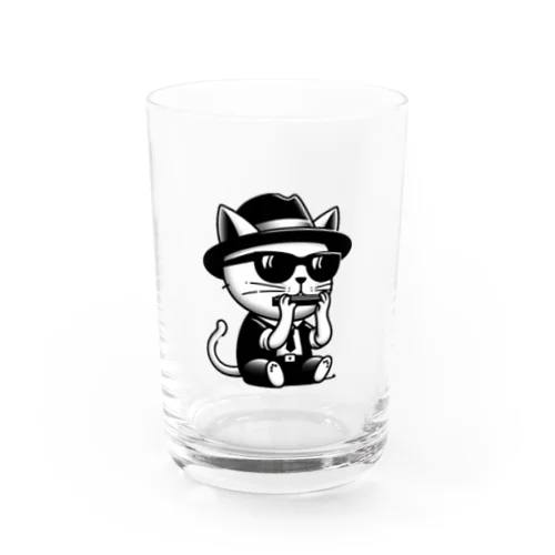 ブルースハープキャット Water Glass