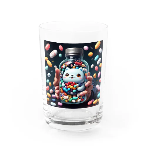 サプリメント妖怪　ラルミン  Water Glass