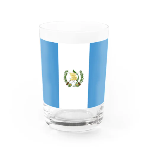 グアテマラの国旗 Water Glass