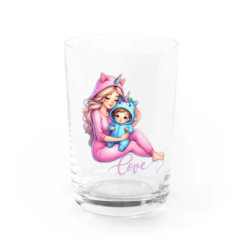 ママと赤ちゃんへの愛の贈り物 Water Glass