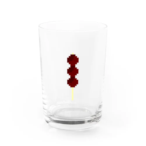 可愛いドット絵　団子 Water Glass