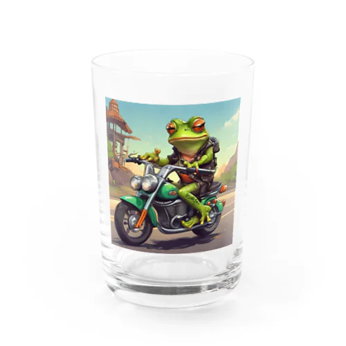 カエルライダー4兄弟　長男　マッテオ Water Glass