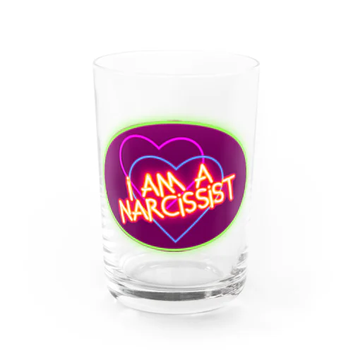 I am a NARCISSIST グラス
