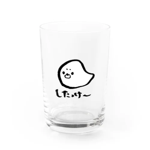 道産子あざらしくん Water Glass