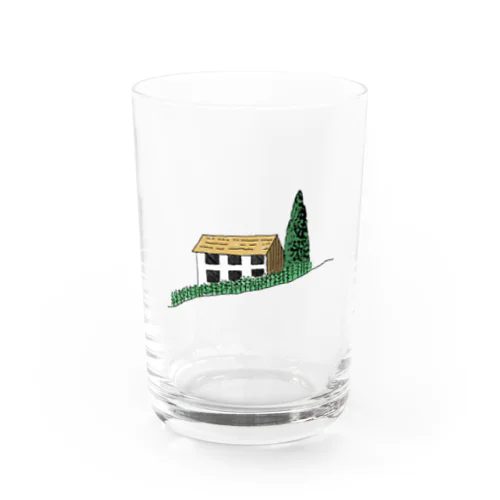 丘の上の家 Water Glass