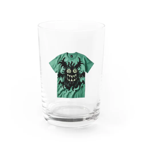 怪獣Tシャツデザイン Water Glass