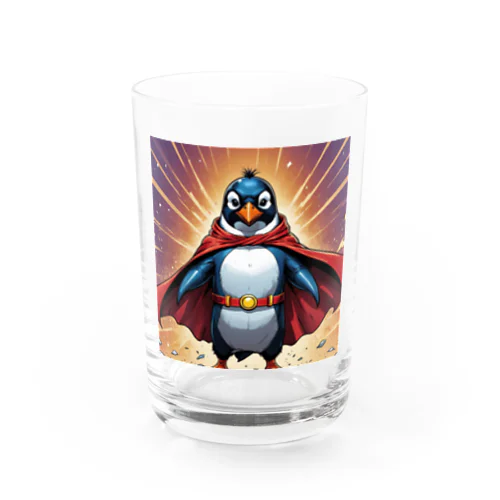 ペンギンのヒーロー登場！ Water Glass