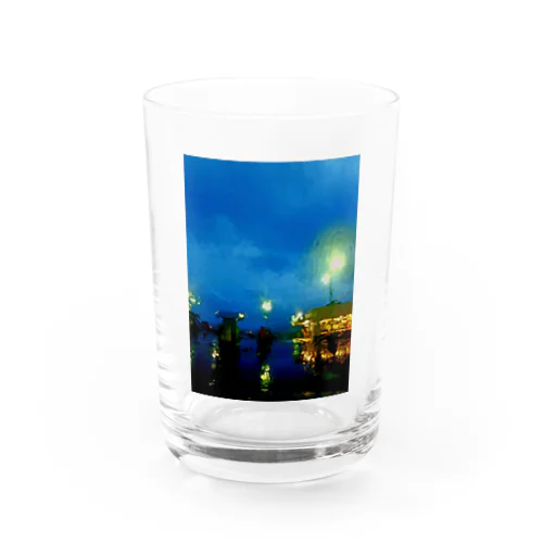 夜景(青) Water Glass