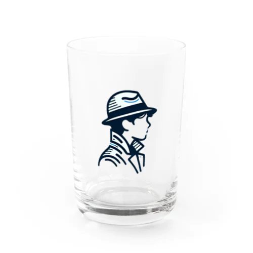 帽子を被った青年 Water Glass