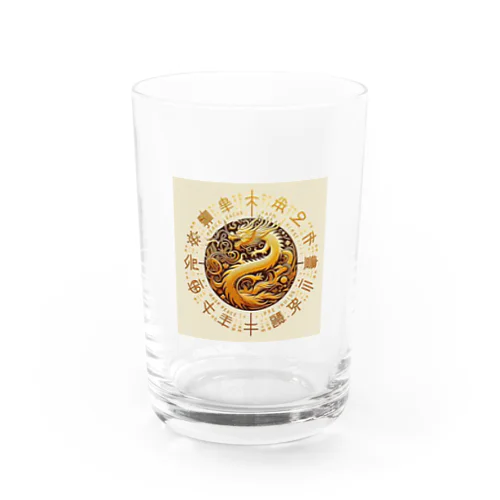 各国文字「平和」「幸福」 Water Glass