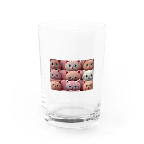 PUNK　CAT Water Glass