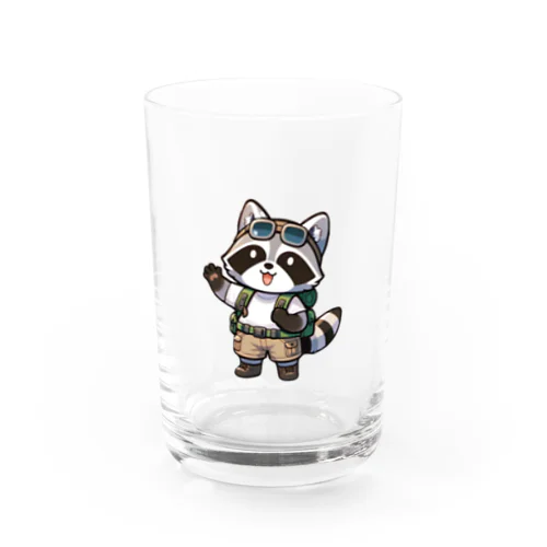 ぼうけんタヌキくん Water Glass