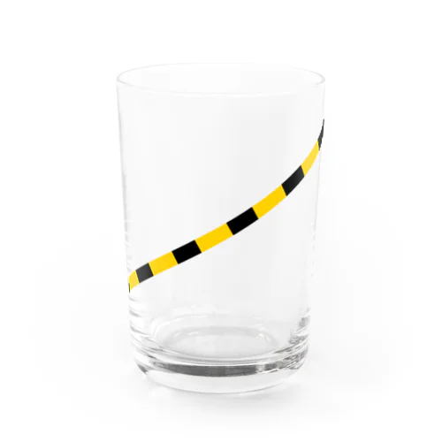 踏切の遮断機 Water Glass