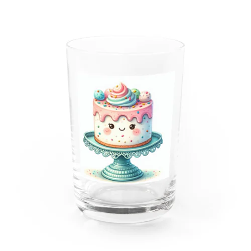 可愛いケーキちゃん Water Glass