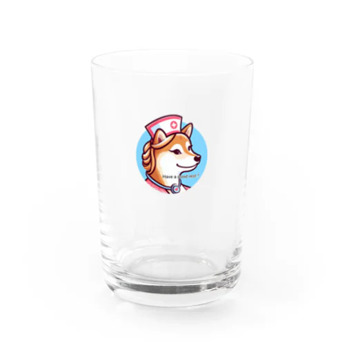 シバらく休んで Water Glass