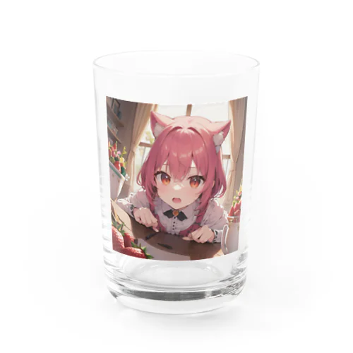 可愛い猫耳のイラストグッズ🐾 Water Glass