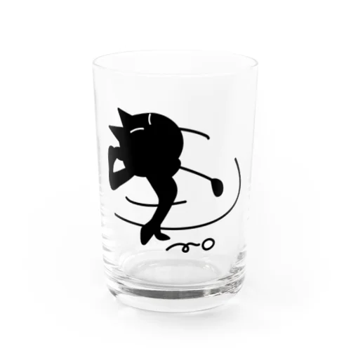 ゴルフ猫 Water Glass