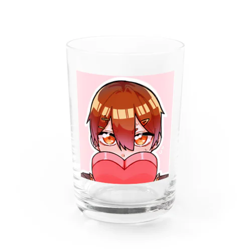 ホワイトデー みおくん Water Glass