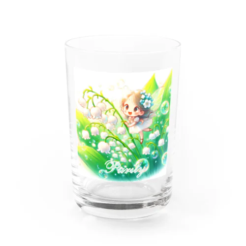 すずらんと妖精 Water Glass