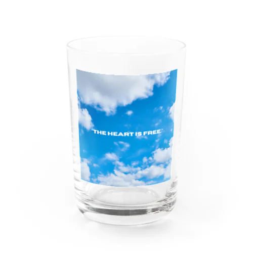 ココロだけはいつも自由 Water Glass