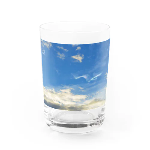 吉兆　〜龍体文字入り〜 Water Glass