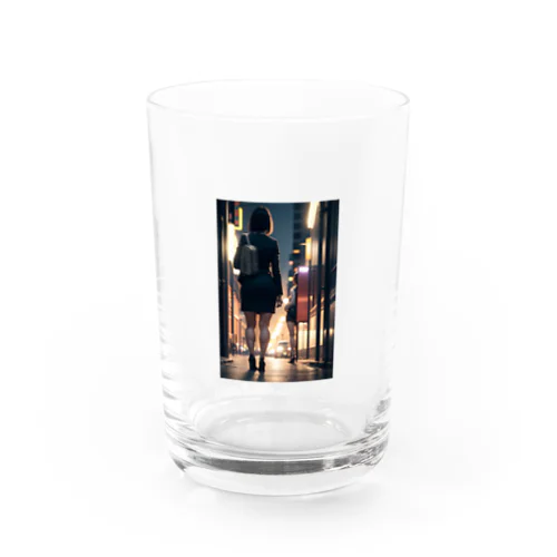 街の静寂 (Nocturnal Solitude) Water Glass