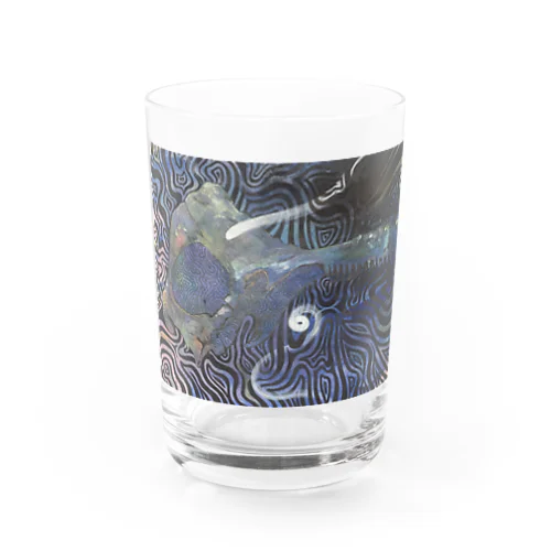 dolphin Water Glass