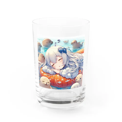 南極でアザラシと夢の中へ Water Glass