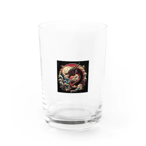 赤き龍　 Water Glass