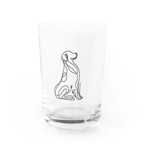 ミニチュアダックス Water Glass