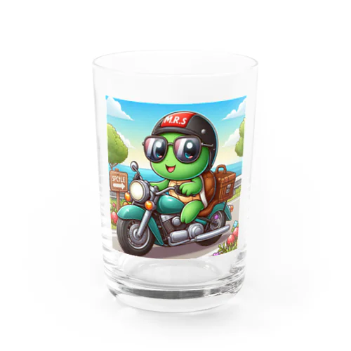 かめっちがバイクでツーリンググッツ Water Glass